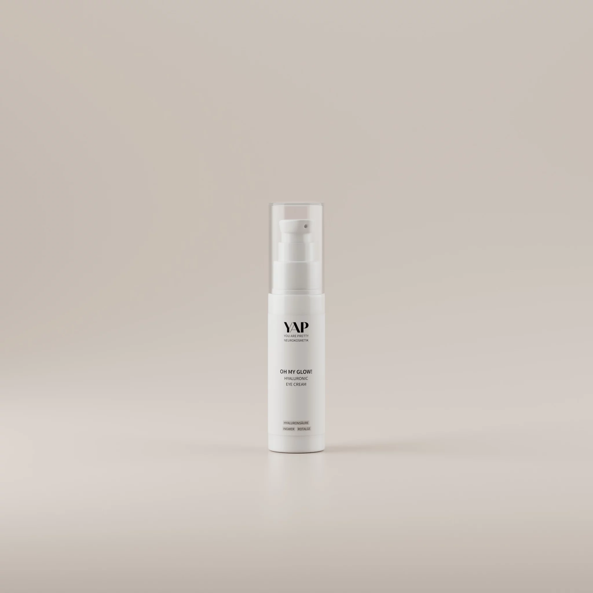 yap_ohmyglow_hyaluroniceyecream_vorderseite_beige