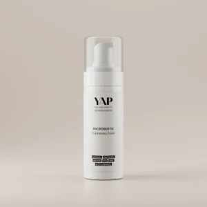 YAP Microbiotic Pure Cleansing Foam Vorderseite Beige
